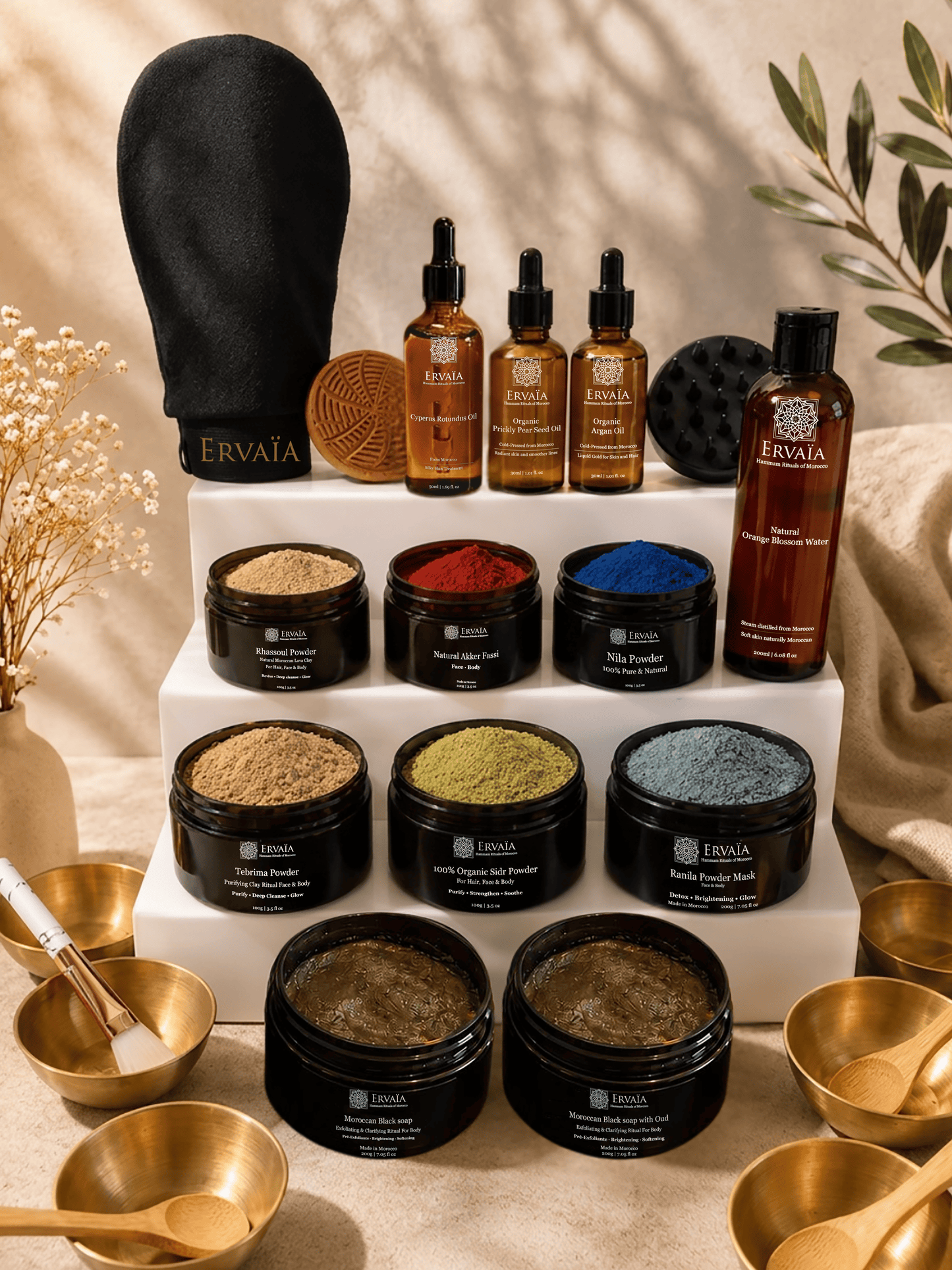 Ervaïa Complete Hammam & Skincare Gift Set
