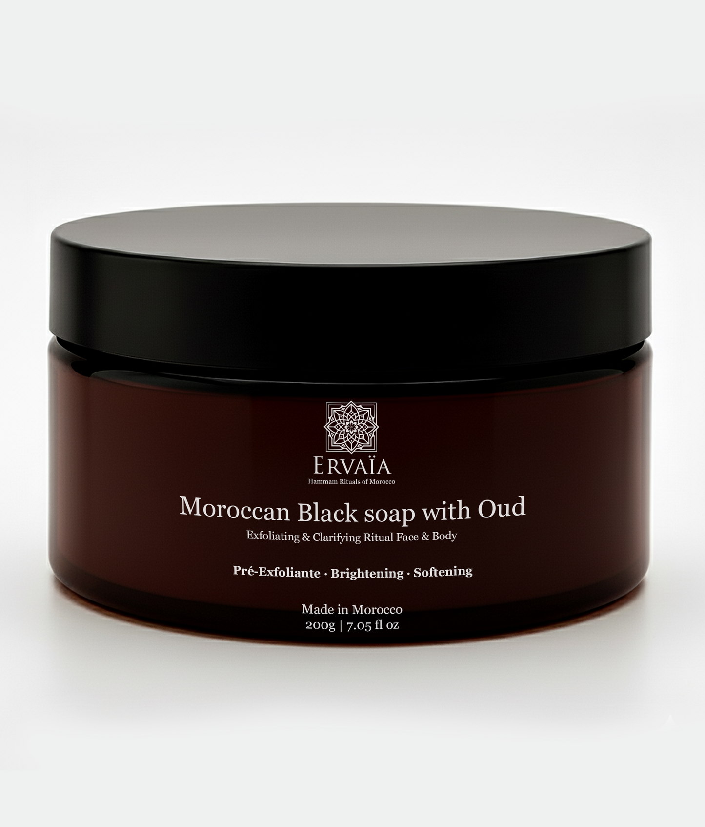 Moroccan Black Soap with Oud