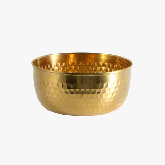 Gold Hammam Bowl – Stainless Steel (1.5L)