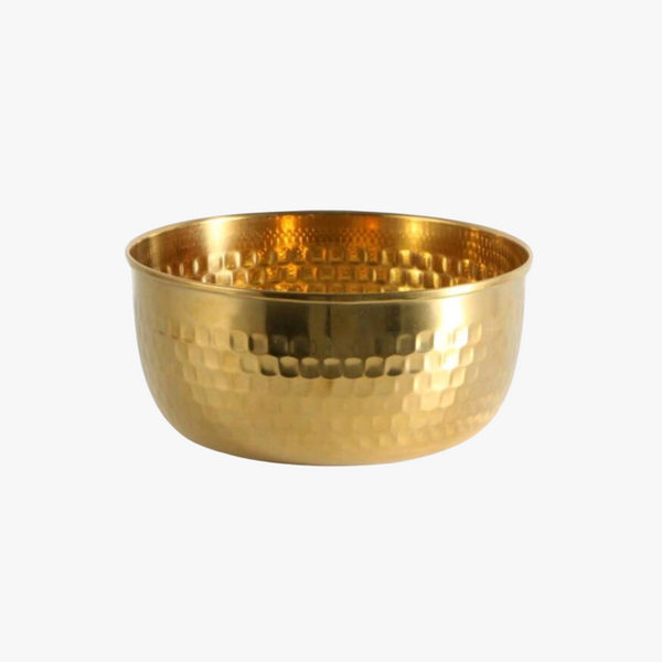 Gold Hammam Bowl – Stainless Steel (1.5L)