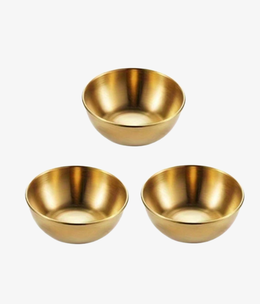 Hammam Mini Mixing Bowl - Gold Stainless Steel – ERVAÏA
