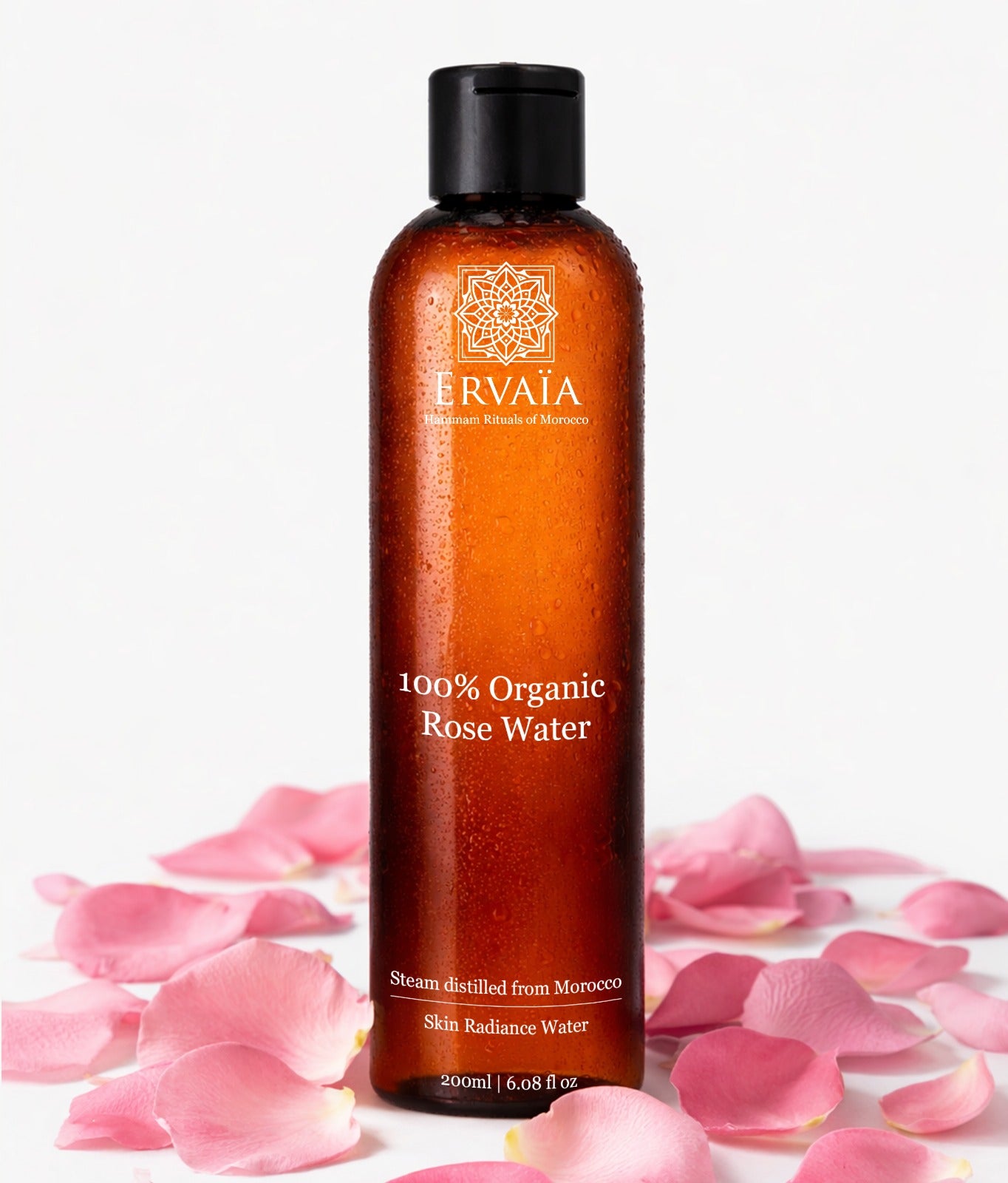 Organic Rose Water 100% Pure